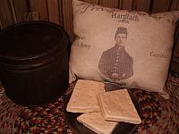 Private Carver's hard tack biscuits items