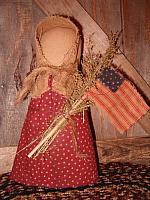 Americana prairie doll