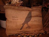 Black Bird Brand flour print items