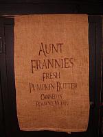 Aunt Frannie's Pumpkin Butter towel