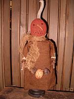 Josolynn pumpkin stump doll