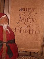 The Magic of Christmas towel or pillow