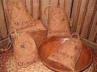 Prim herb ditty bags