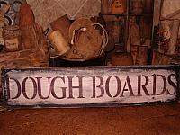 Dough Boards sign