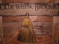 Large olde whisk brooms sign